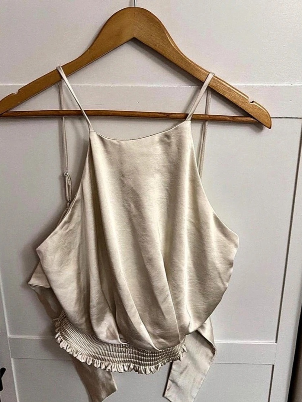 Silky Camisole in Cream Like New